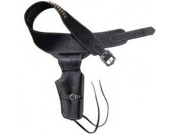 Ceinturon simple holster avec cartouchi&egrave;re et balles