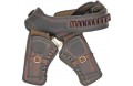 Ceinturon simple holster et cartouchi&Atilde;&uml;re 